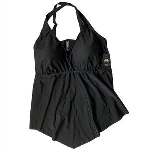 NWT Torrid V neck wireless tankini top 3x